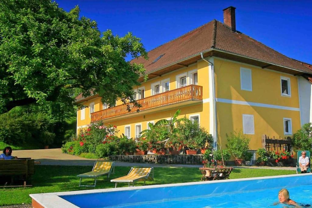 Ferienhof Am Landsberg Obergrünburg Exterior foto